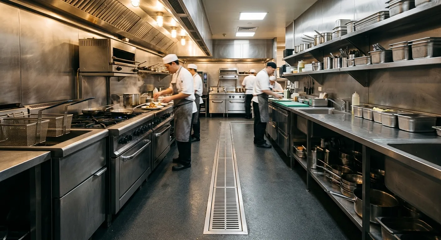 Commercial Kitchen Drainage Solutions