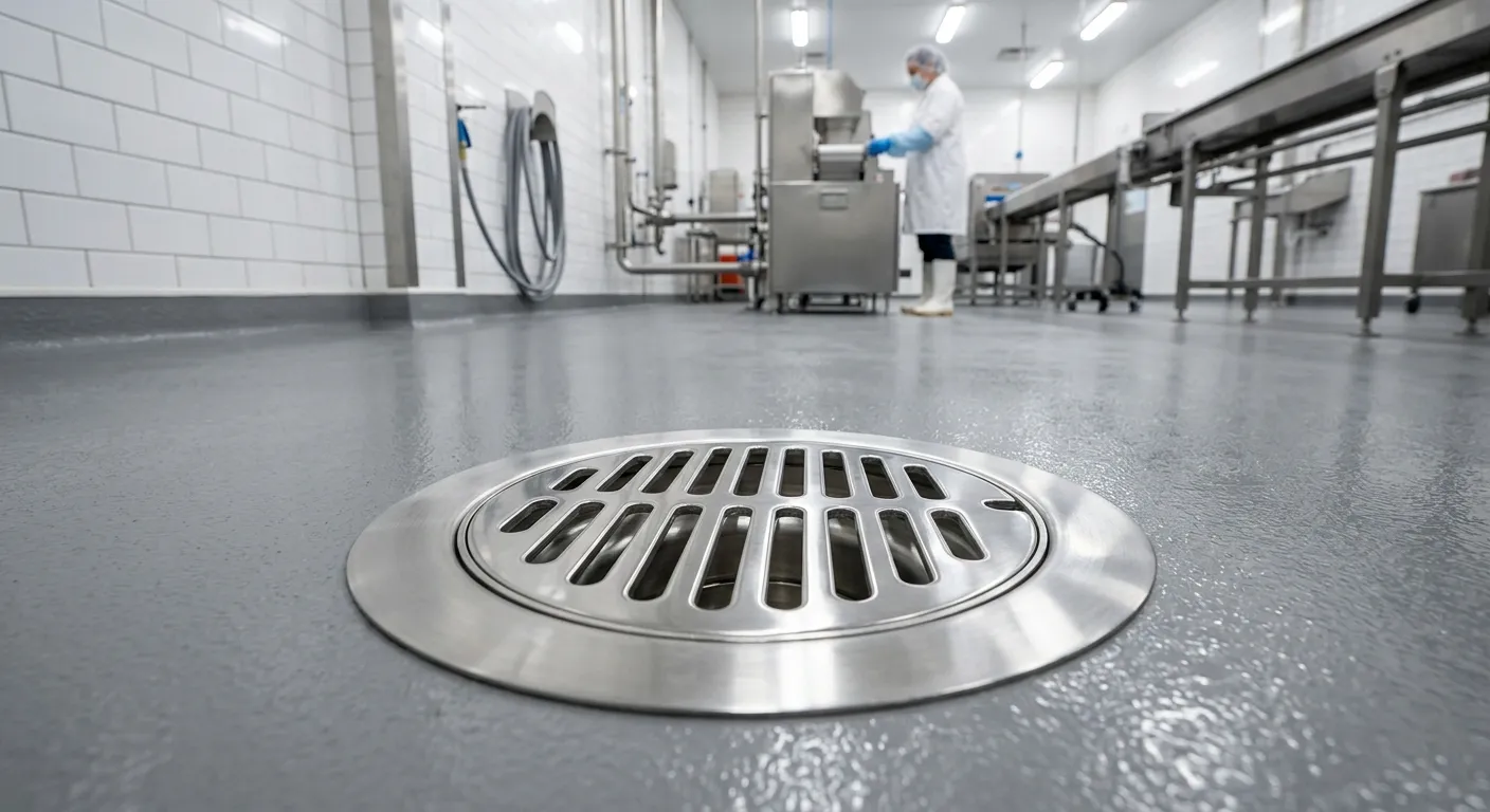 Food Processing Hygienic Drains